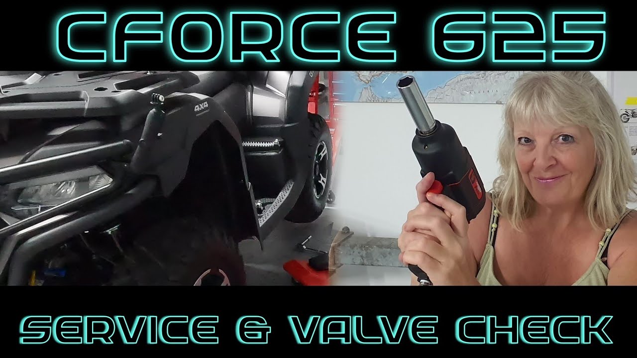 CFMoto CForce 625: как провести первое полное обслуживание и проверку клапанов