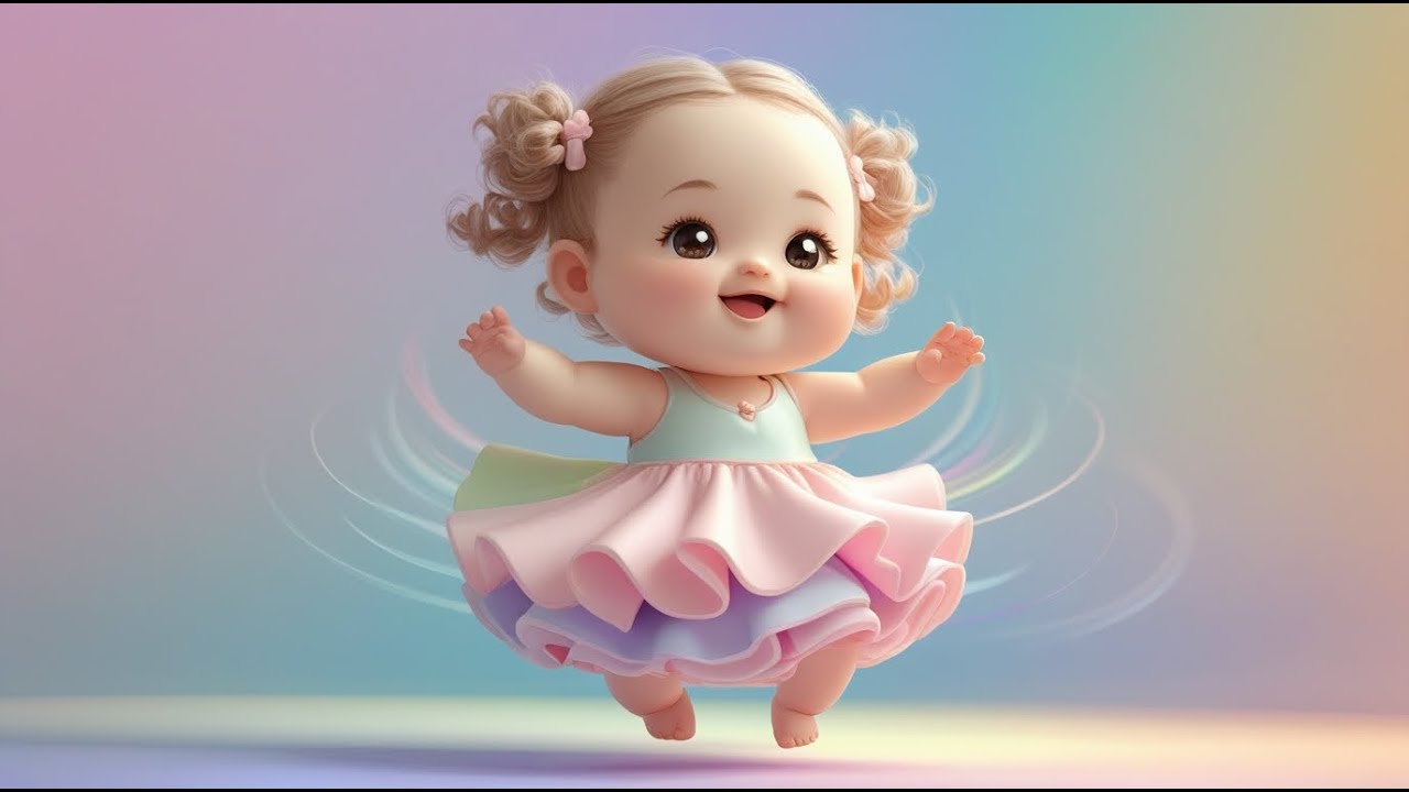 Hokey Pokey Dance Song for Kids | Fun Nursery Rhymes & 3D Animation 🎶✨