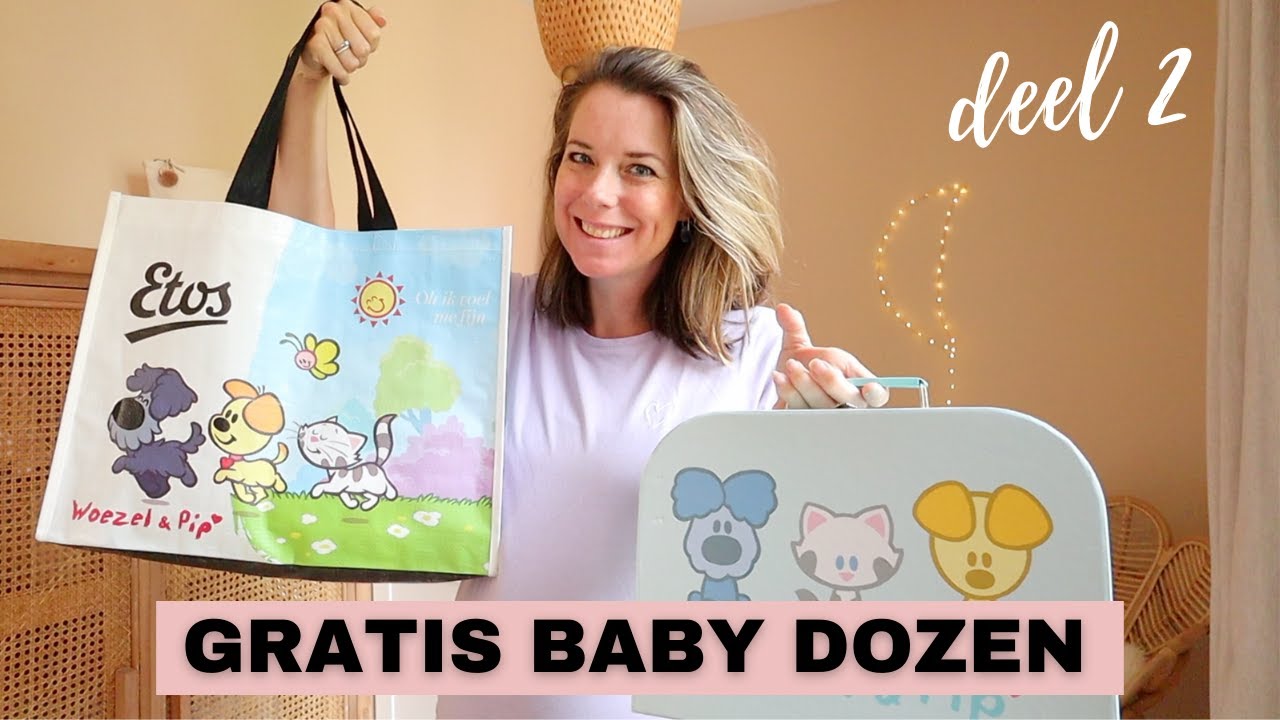 GRATIS baby doos unboxen ETOS (NIEUW!) en babybladen.nl | Woezel & Pip
