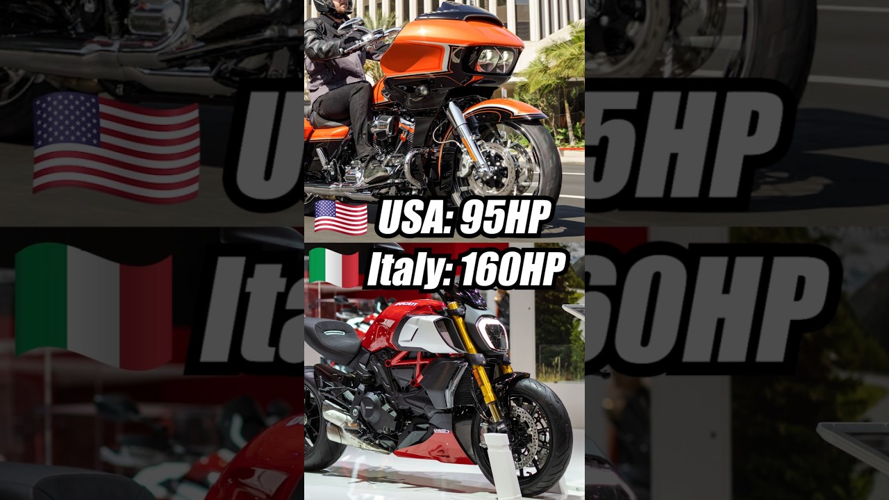 wHy aRE AMeRICAN V2 ENGinES SO SLOW?