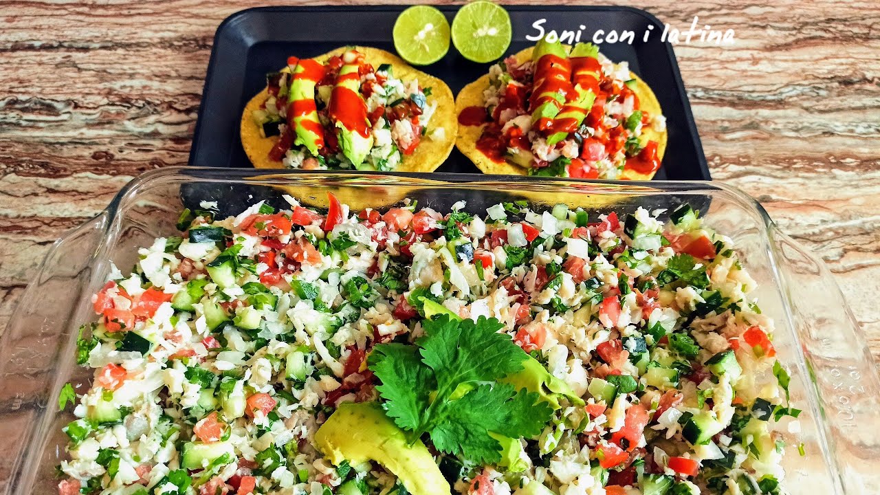 CEVICHE DE PESCADO COCIDO | Soni con i latina
