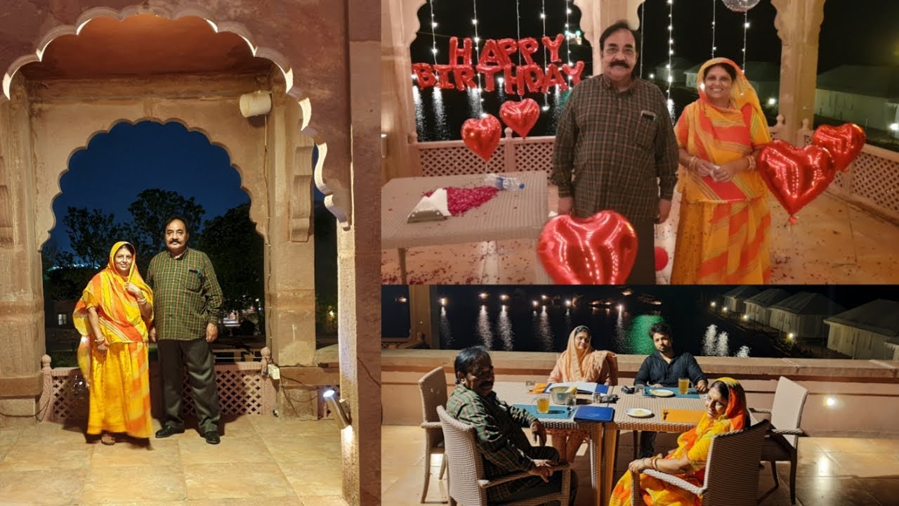 Celebrated Husband's Birthday In Bijolai Lake Palace Jodhpur