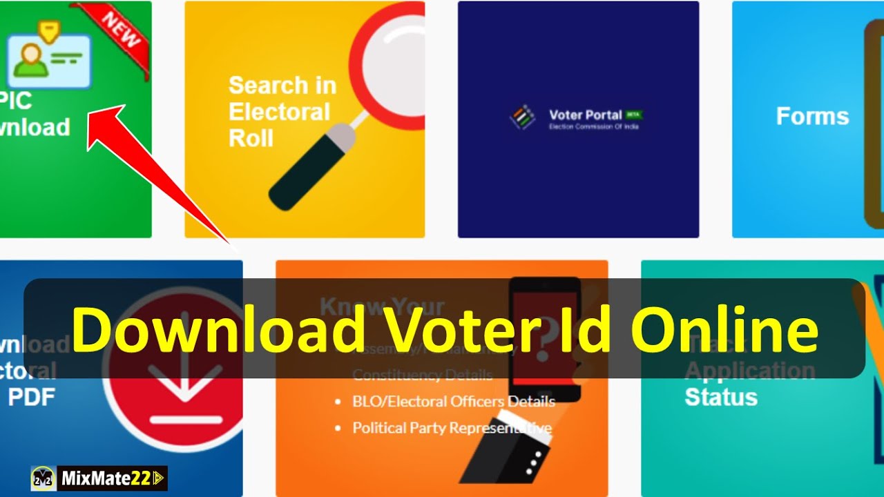 Download voter ID online |  NVSP official method | #shorts