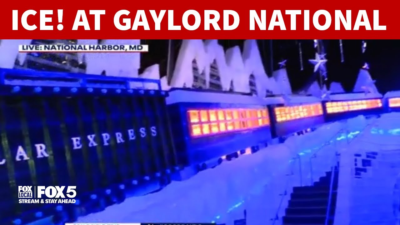 ICE! 2025 brings The Polar Express to life at Gaylord National