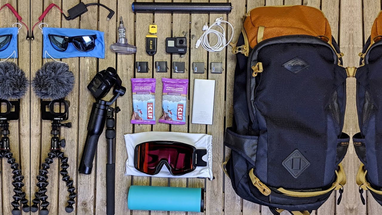 What's In My Snowboard Backpack?