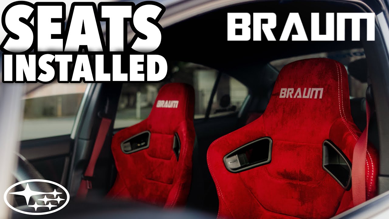 SubieFest Texas 2024 Prep Pt. 2! Braum seat install w/tips (WRX/STI 15-21')