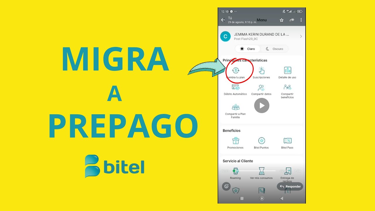 👉 C&oacute;mo migrar de Postpago a Prepago Bitel 2025 | Paso a paso desde la app Mi Bitel