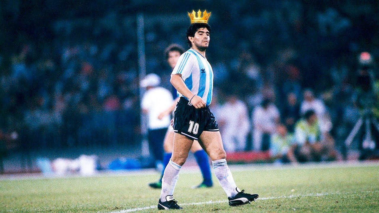 Maradona was not from this planet ... 👽
