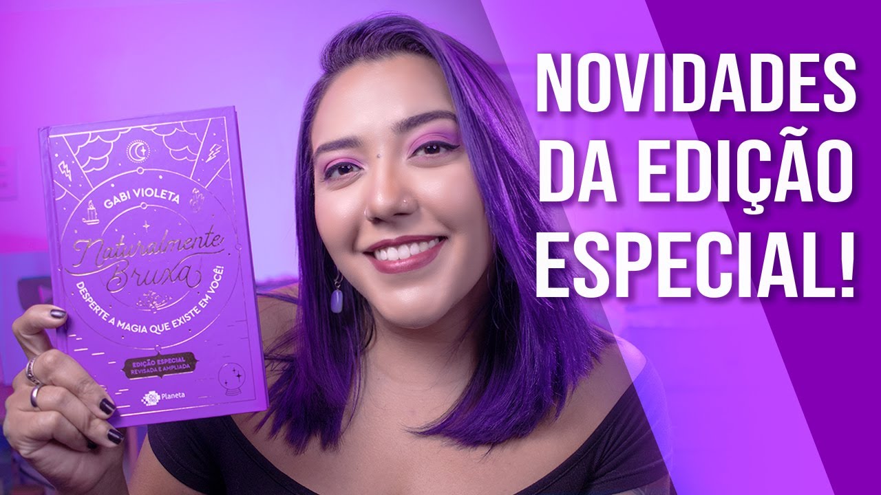 REVIEW DO LIVRO NATURALMENTE BRUXA - EDIÇÃO ESPECIAL