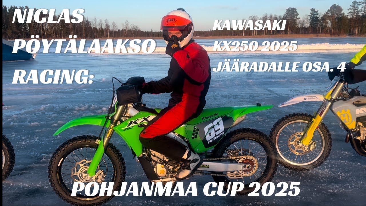 NPR - Kawasaki KX250 2025 jääradalle osa. 4