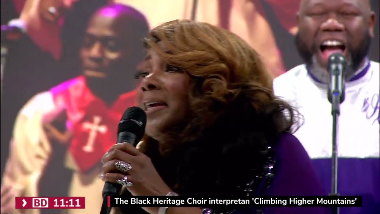 The Black Heritage Choir interpreta 'Climbing higher mountains' en Telemadrid