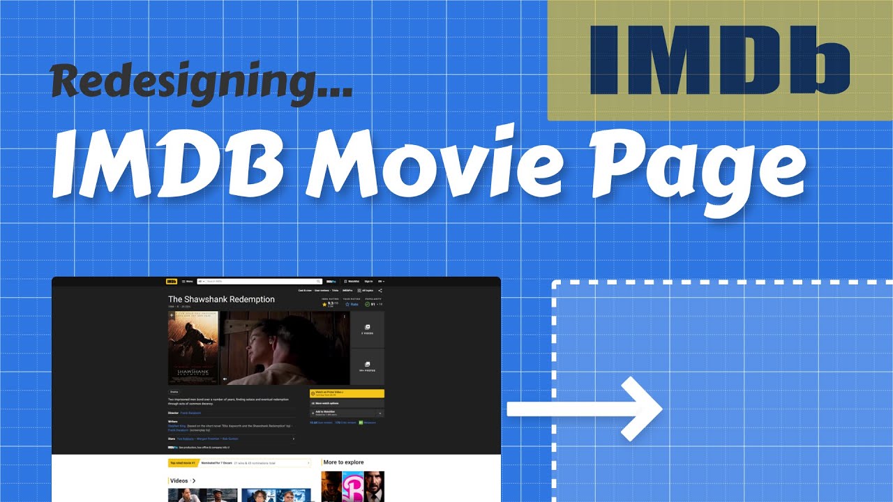 Свежий редизайн для Internet Movie Database