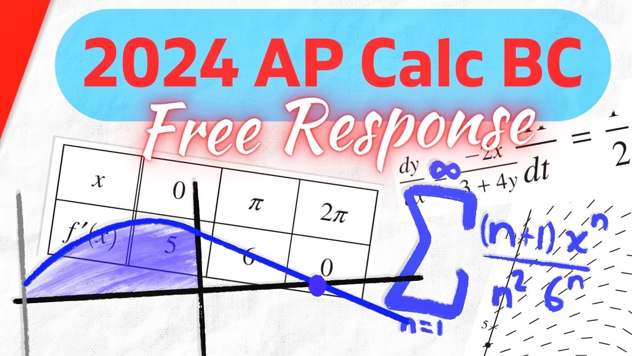 2024 AP Calc BC FRQ Solutions!