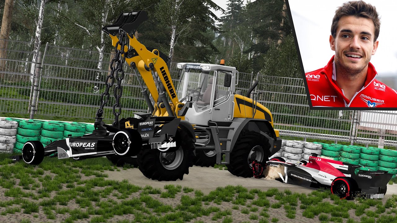 Jules Bianchi Car Crash - BeamNG Drive