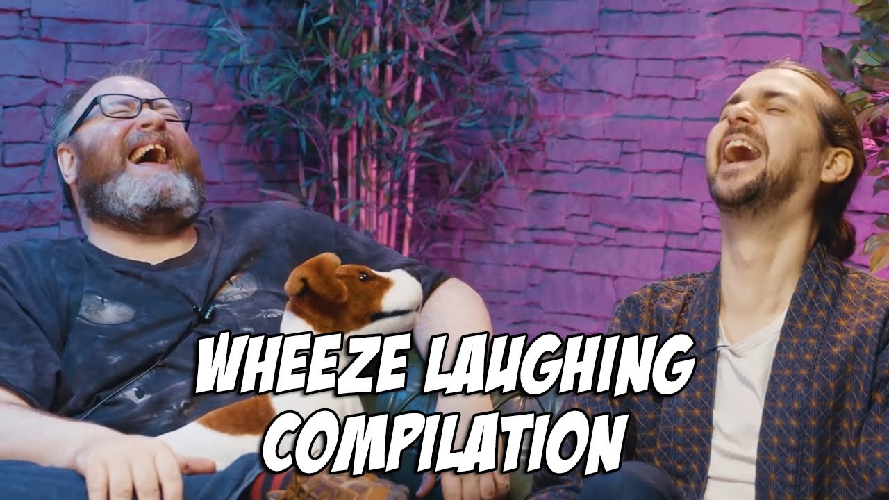 Simon making Lewis wheeze laugh