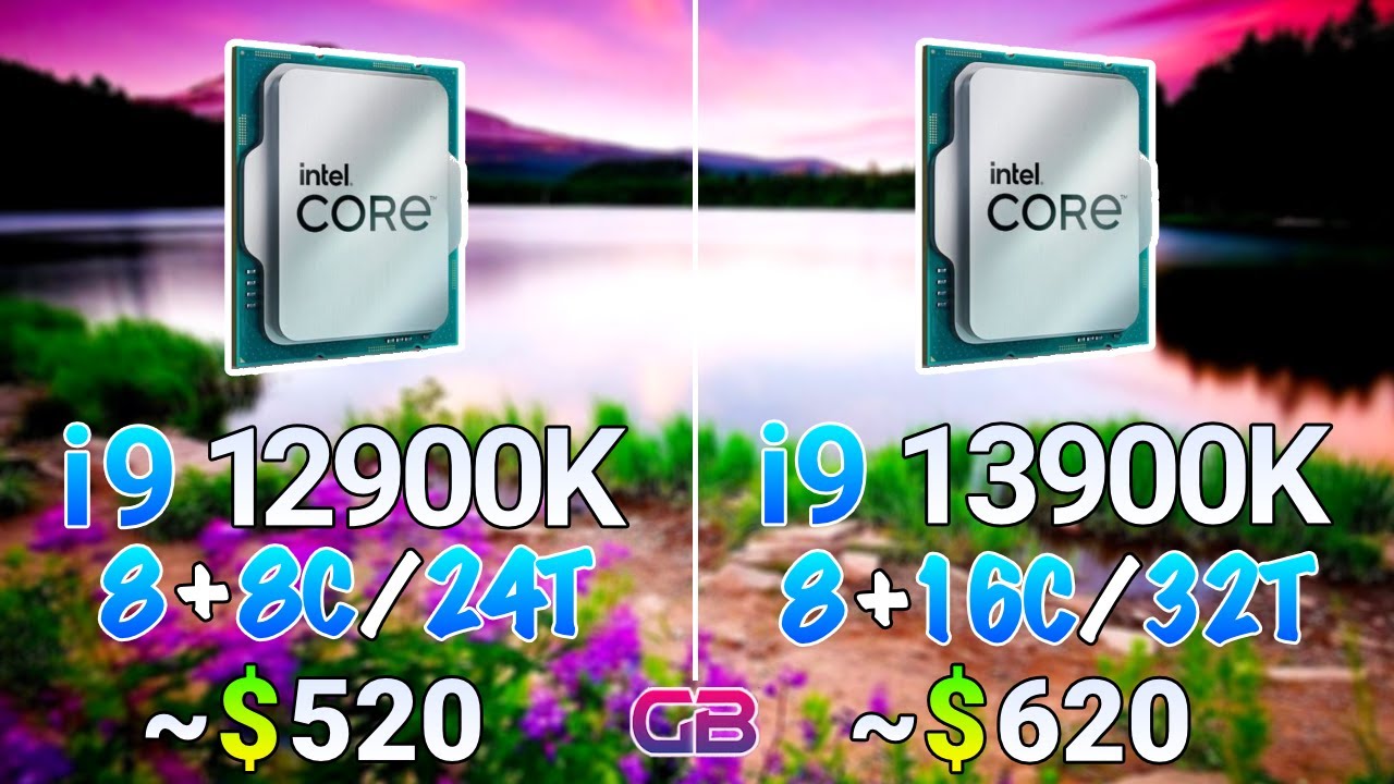 Core i9 12900K vs Core i9 13900K - Test in 10 Games | 1080p