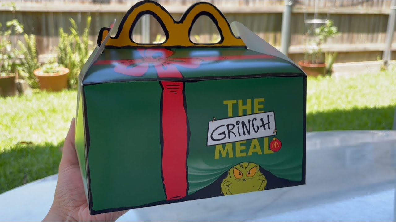 Snow Globes ⁉️😱 THE GRINCH MEAL By McDonald’s Happy Meal Toys Unboxing 2025 💚🍟🍔