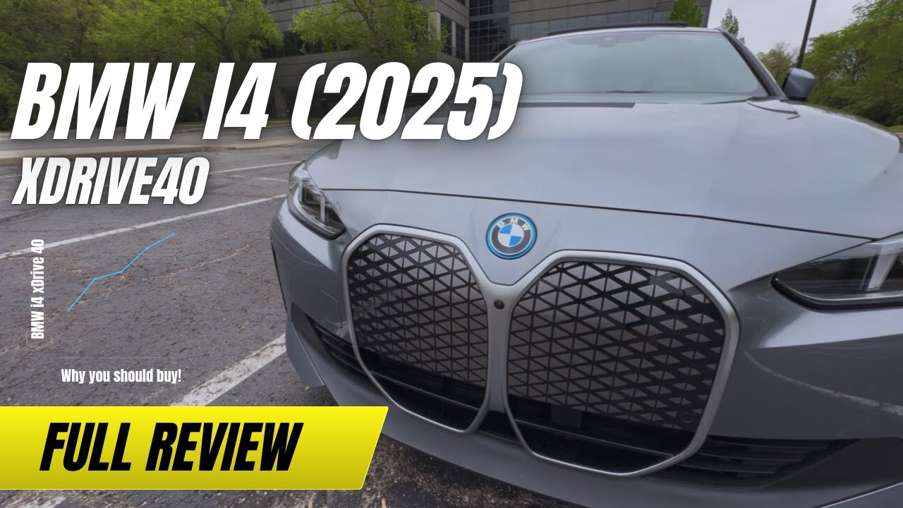 2025 BMW I4 xDrive40 Review - Best EV in its class!? MUST WATCH if you are considering an EV in 2025