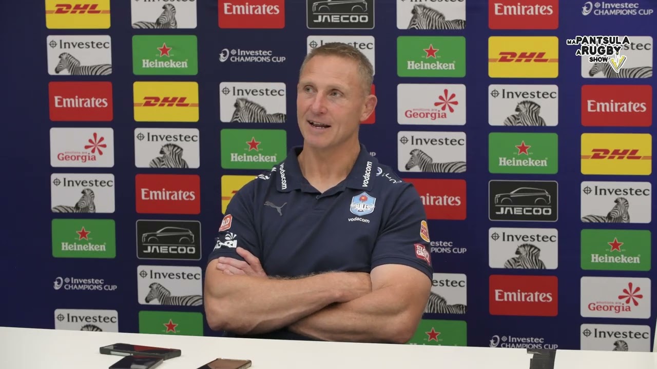 Johan Ackermann Post Match | Vodacom Bulls v Bordeaux Begles | Investec Champions Cup Round 1
