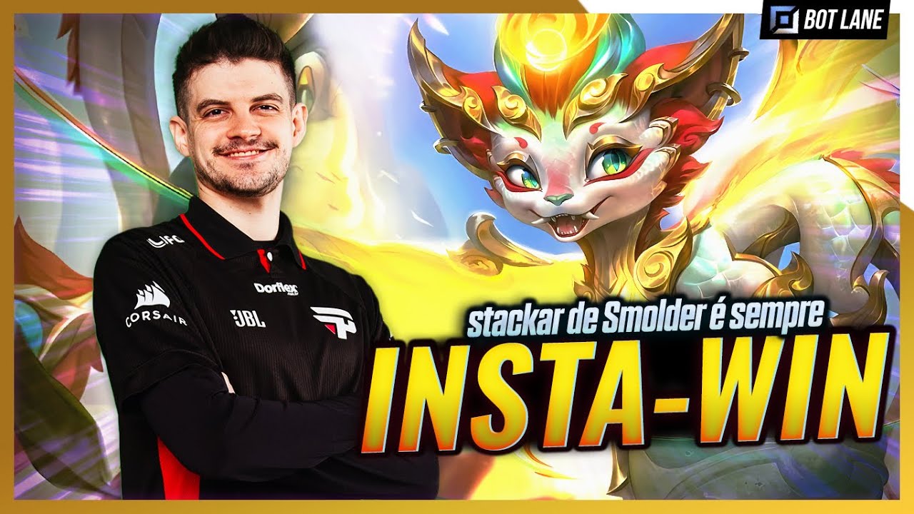 A dificuldade em stackar de SMOLDER sempre VALE A PENA! 🐲