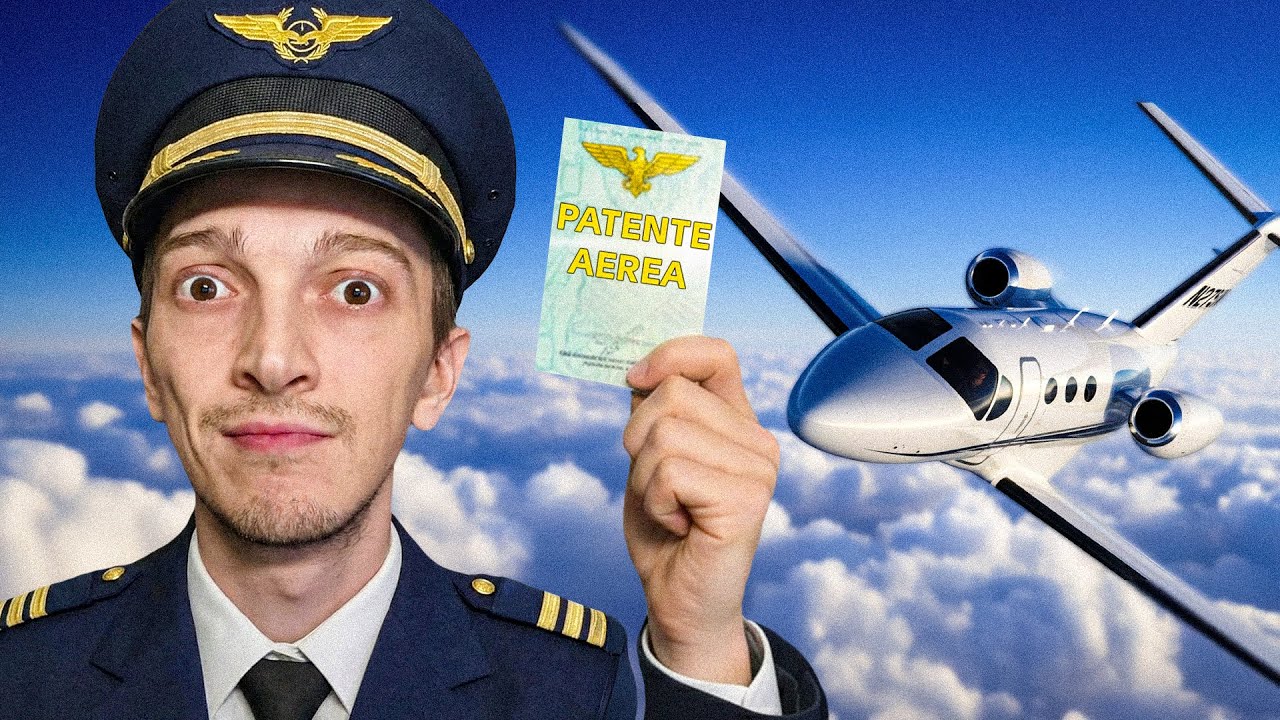 HO FATTO UN ESAME PER LA PATENTE AEREA (è successo IL MACELLO)