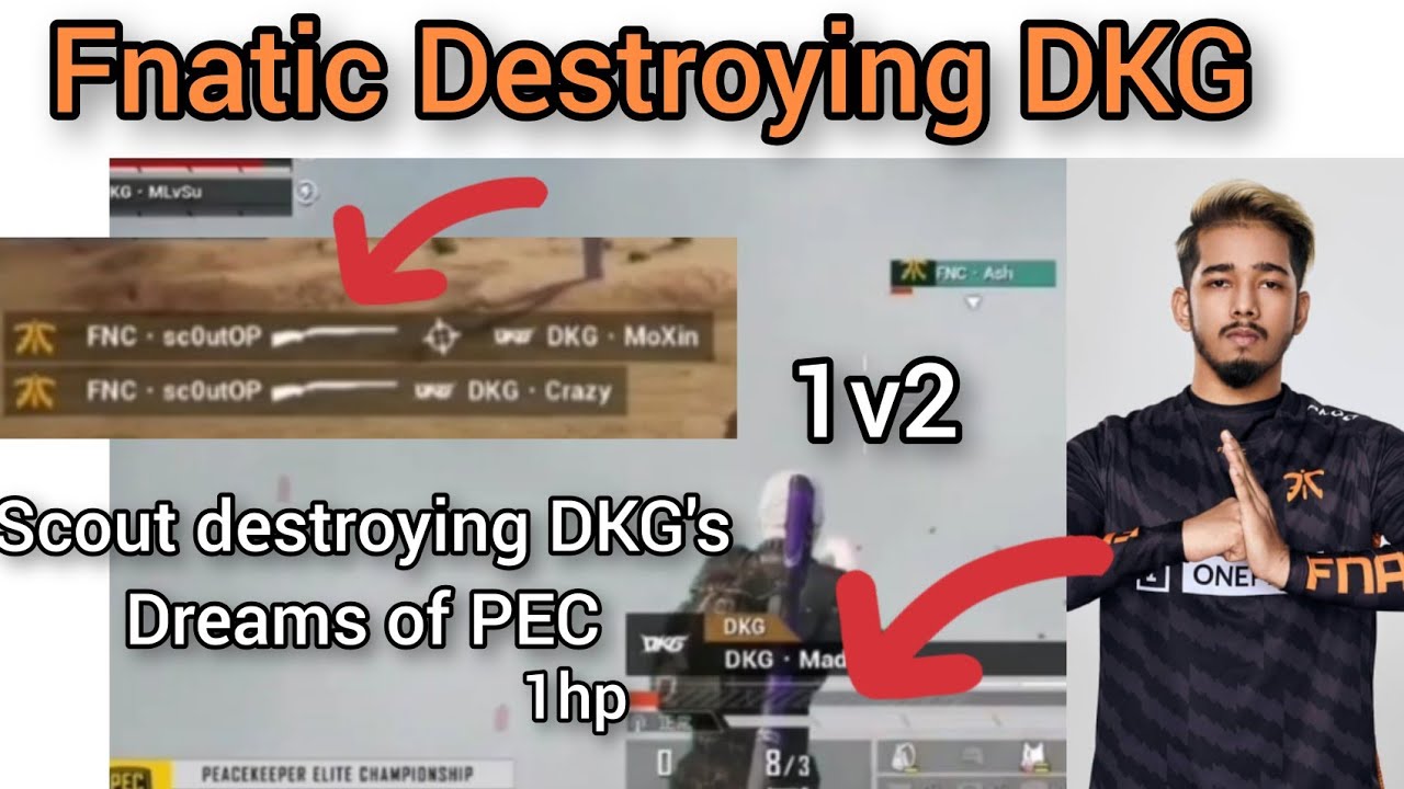 Fnatic Eliminating DKG in Last Match | Helps XQF to Win PEC😜