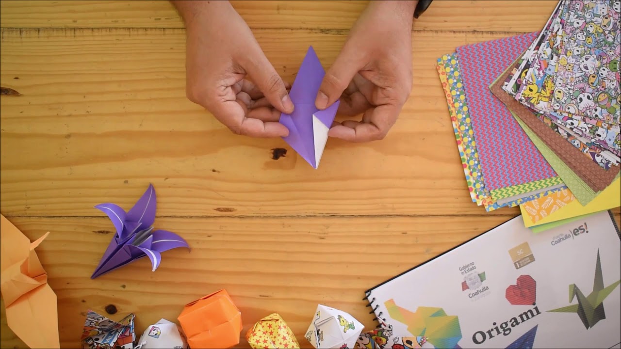 origami orquídea
