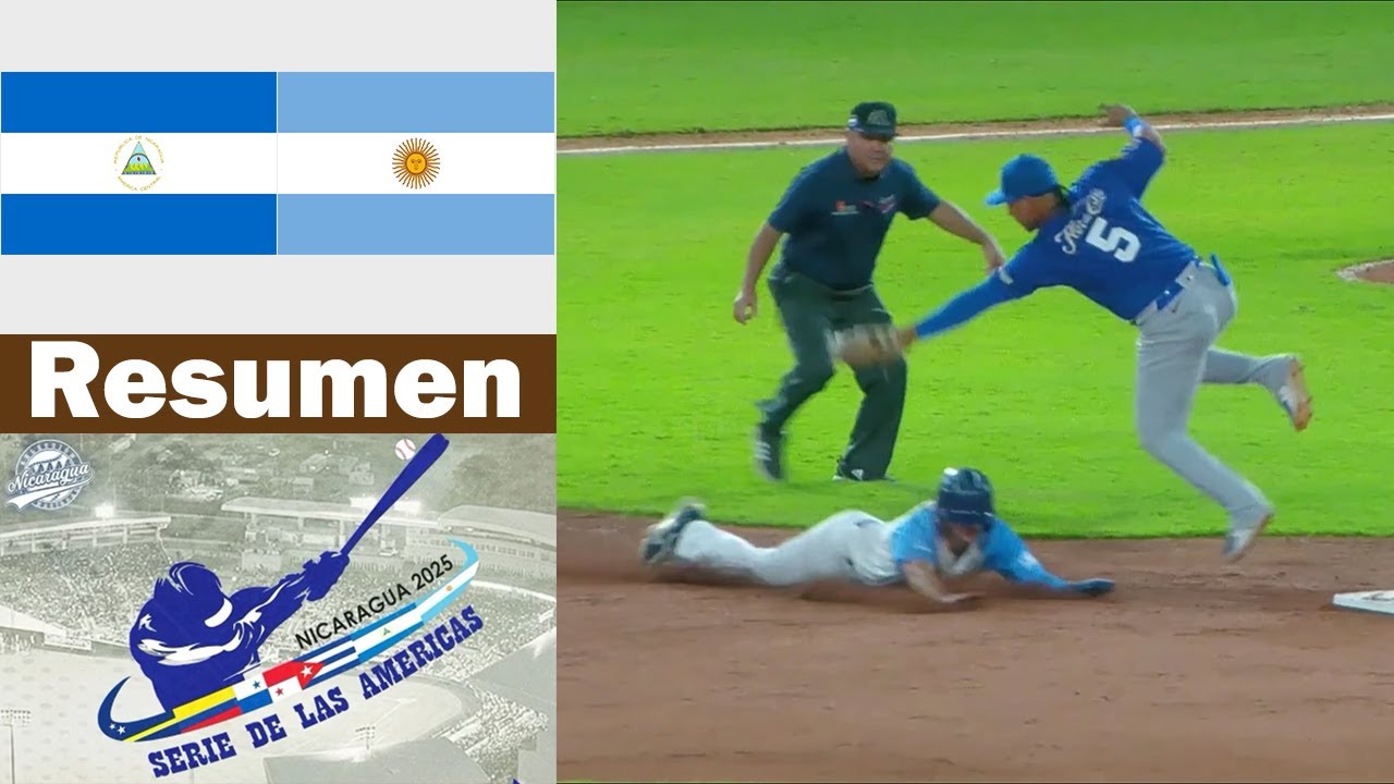 Resumen: Nicaragua vs Argentina | Serie de las Américas (26/1/2025)