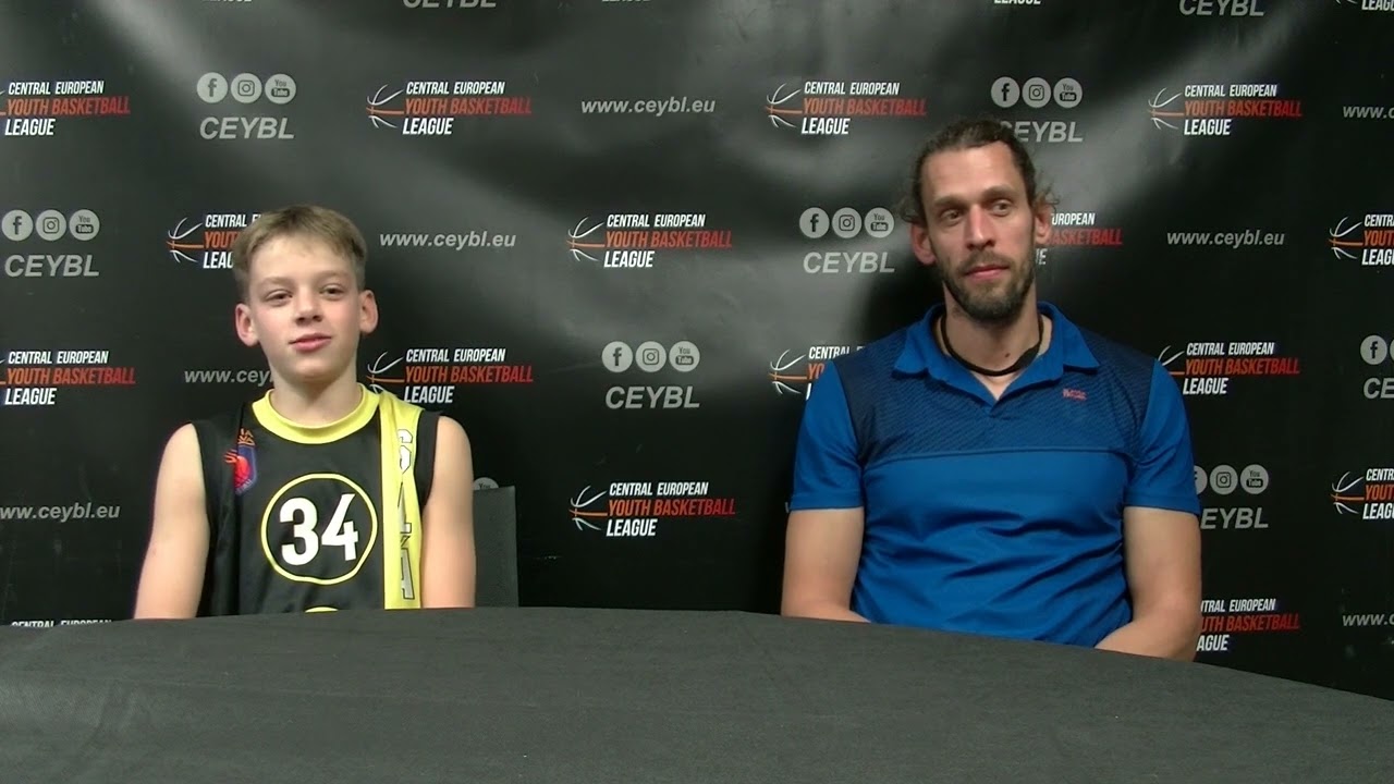 CEYBL U14 - Press conference, 7.10.2023, BK Inter Bratislava - Slávia Trnava