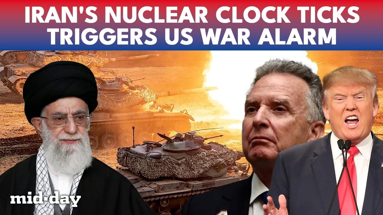 “One Week Away”: Iran NEARS Weapons-grade Uranium | Witkoff Warning Jolts US As Protests Erupt