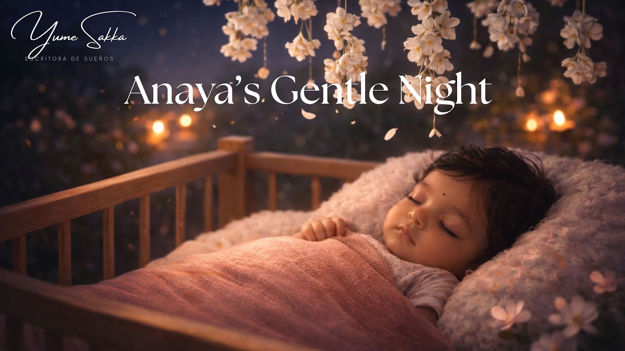 Anaya’s Gentle Night 🌸 | Hindi Baby Lullaby | गहरी नींद के लिए संगीत