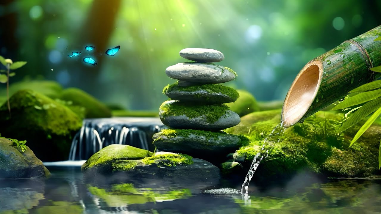 Relaxing Music & Water Sounds for Relieve Stress - Healing the Mind, Body & Soul | Deep Sleep Music