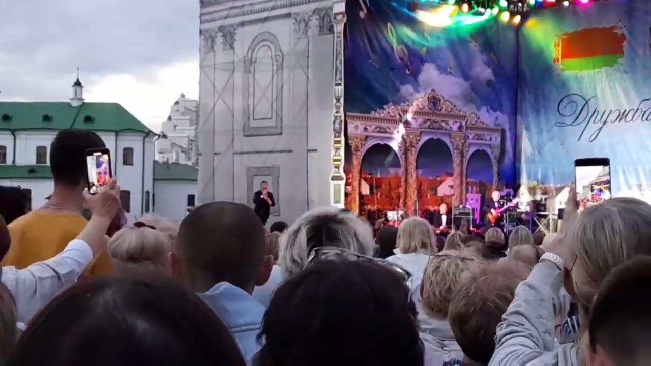 Рикардо Форези. Концерт в Минске у Ратуши 15.07.2023. Riccardo Foresi in Minsk. Gelato al cioccolato