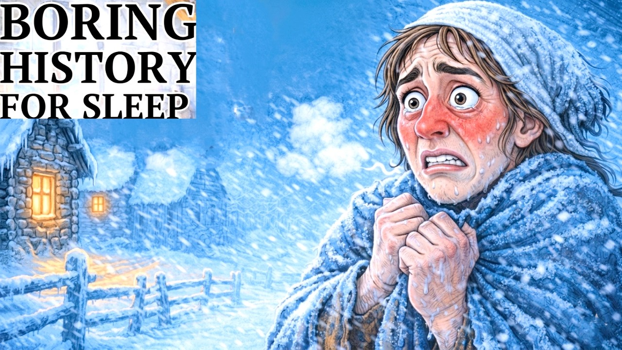 How Medieval Villagers Endured Freezing Blizzards Without Heating | History for Sleep