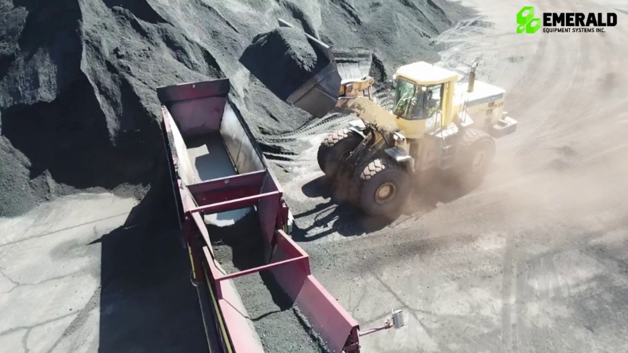 Ship Loading Coal at the Port of Buffalo