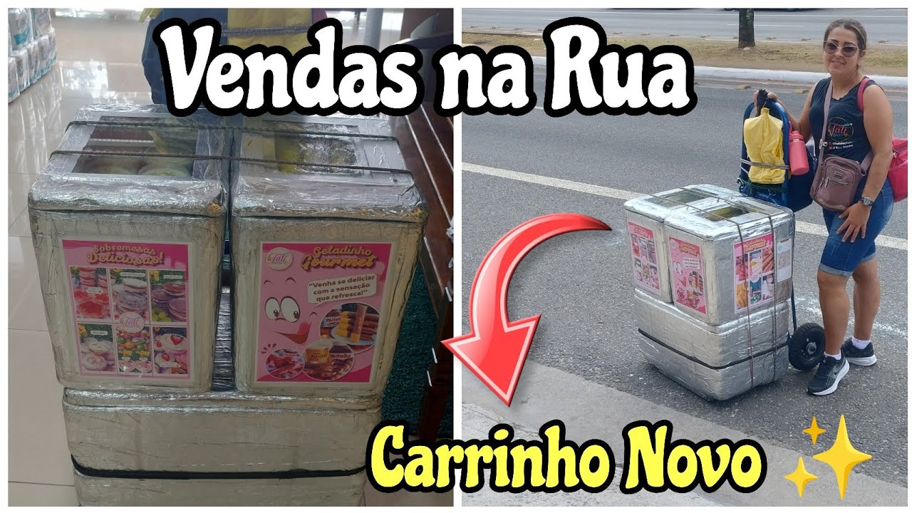 Meu Carrinho Novo Mudou Minhas Vendas 💥✨
