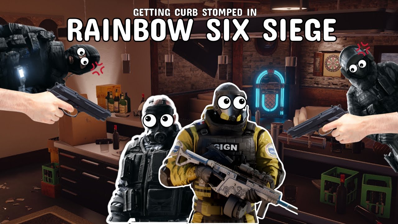 GETTING CURB STOMPED | Rainbow Six Siege