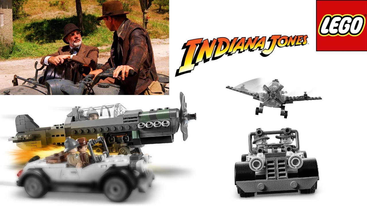 Lego Indiana Jones 77012 Pościg myśliwcem