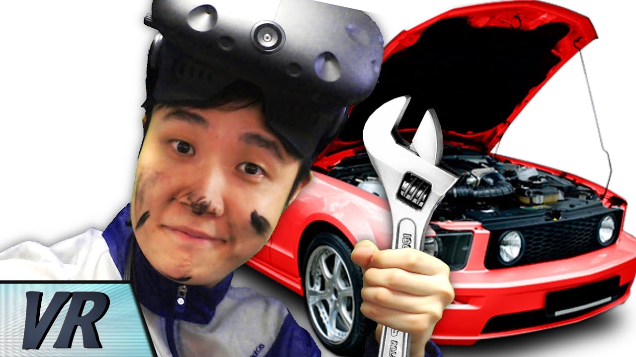 [가상현실VR] 뚝딱!뚝딱!최고의 자동차 정비사가 될거야~! - Job Simulator(HTC VIVE) - 겜브링(GGAMBRING)