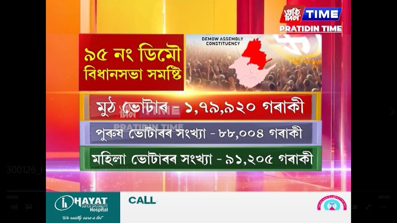 ৯৫নং ডিমৌ বিধানসভা সমষ্টি...