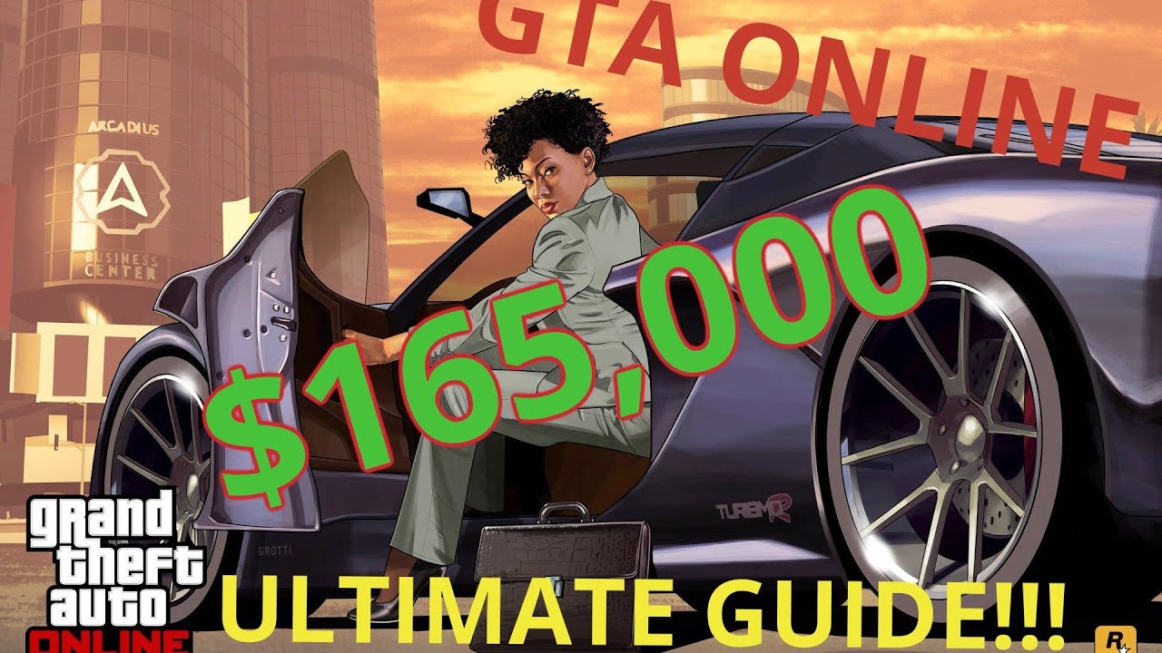 Πως μπορείτε να βγάζετε $165,000 κάθε 60 λεπτά (Gta Online Money Guide #1)