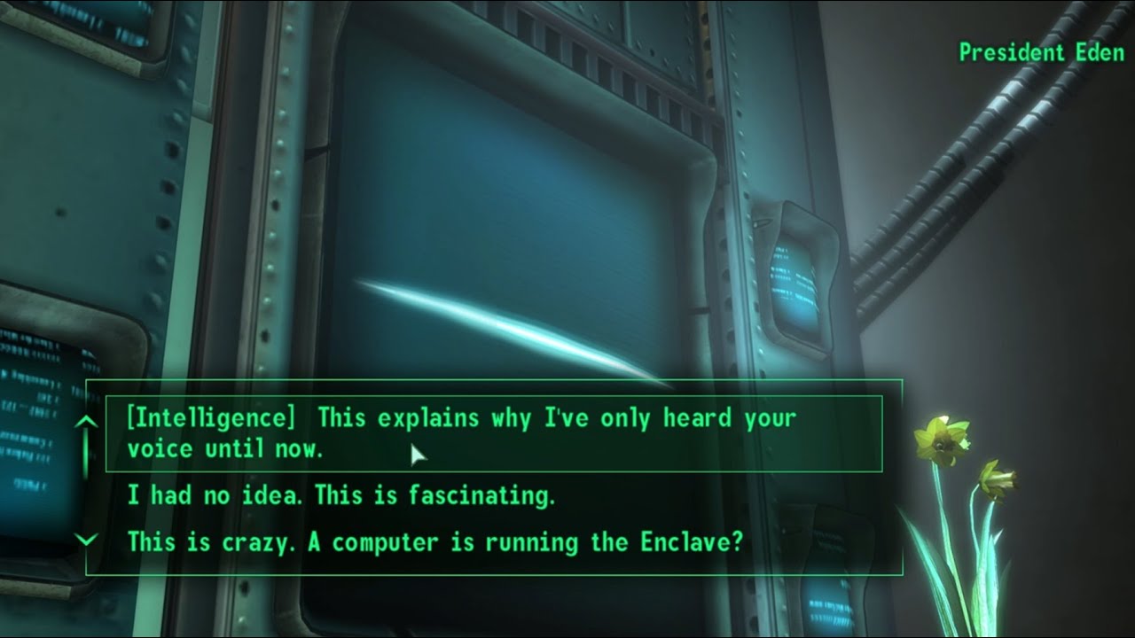 President Eden is Surprised by Your High Intelligence