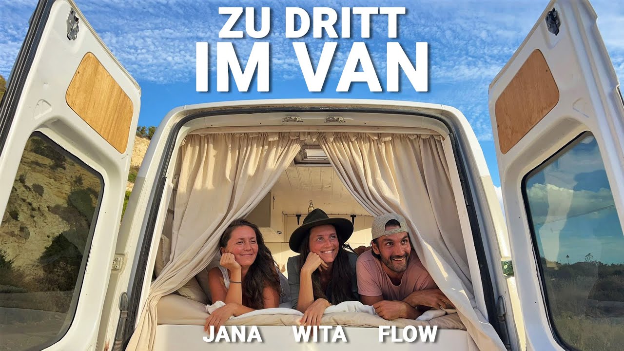 VANLIFE SARDINIEN - Eine Woche zu dritt im Van auf 6m² - FLORIJANA VLOG 027