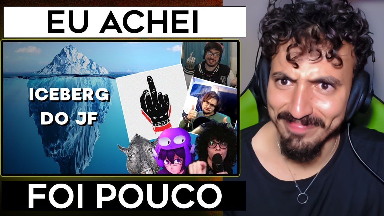 O ICEBERG DEFINITIVO DO JOGANDOFDC | Leozin React