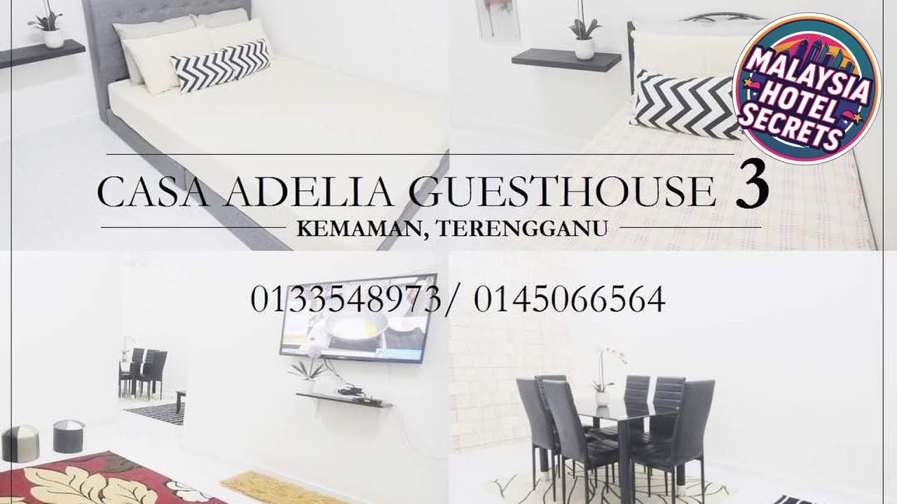 CASA ADELIA GUESTHOUSE 3 | Chukai, Malaysia | Hotel Review 🛏️