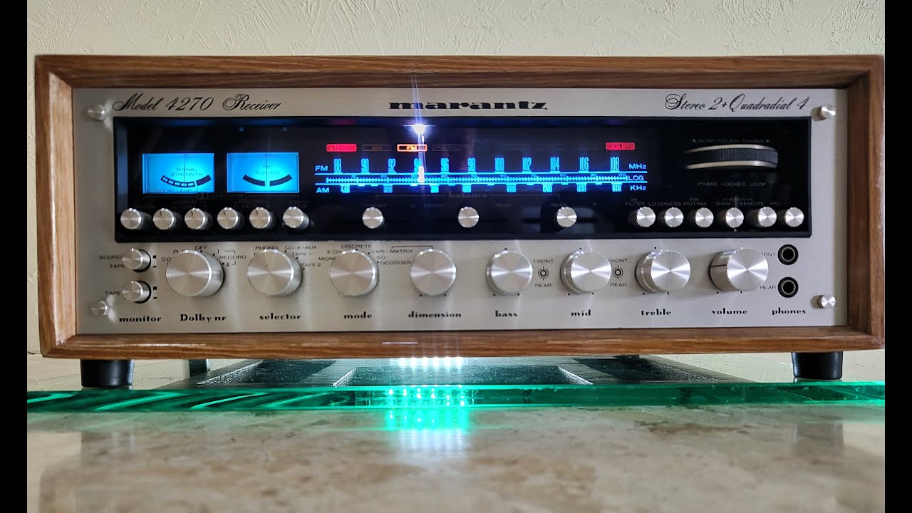 Marantz 4270 receiver and TEAC A-450 tape deck