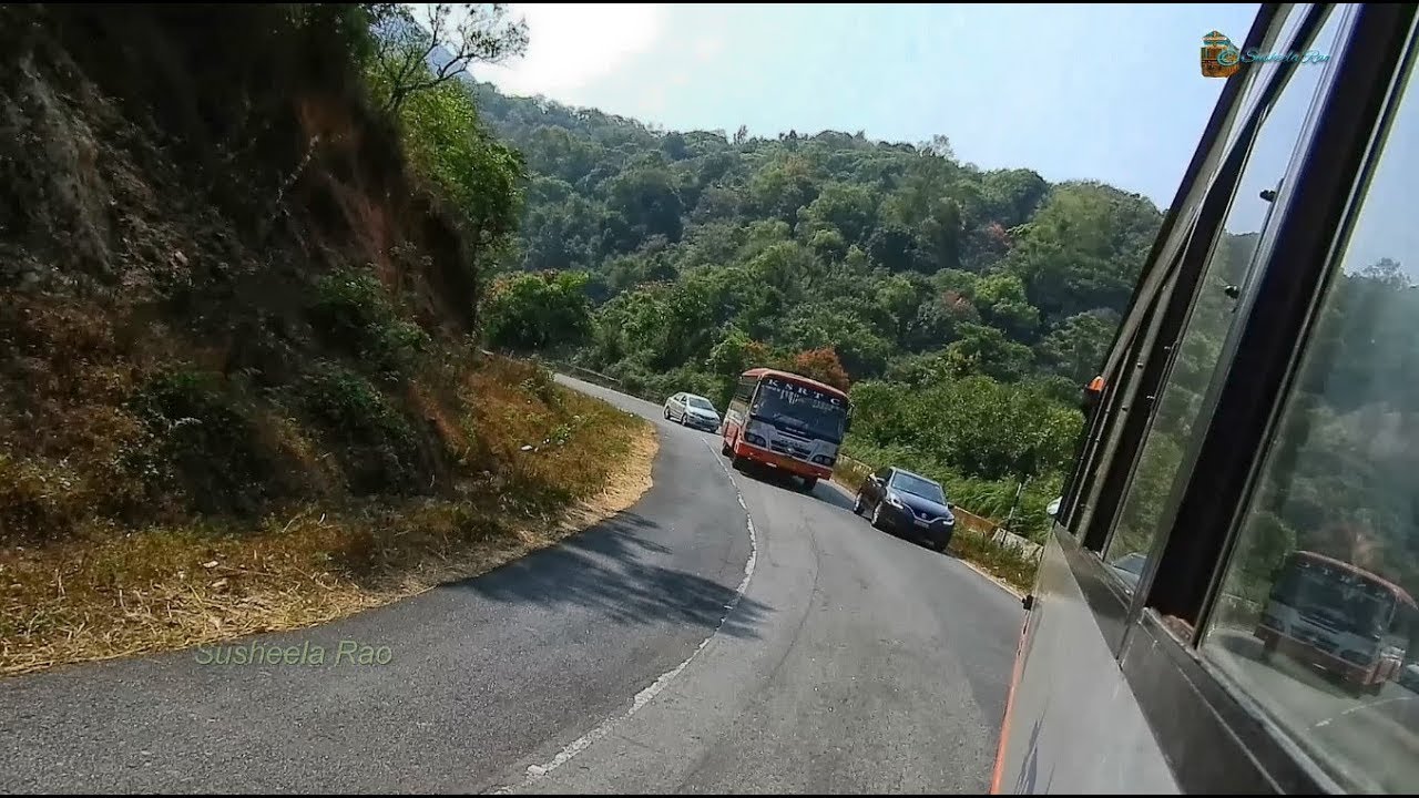 Thrilling KSRTC bus ride through Charmadi Ghats | Concluding Part