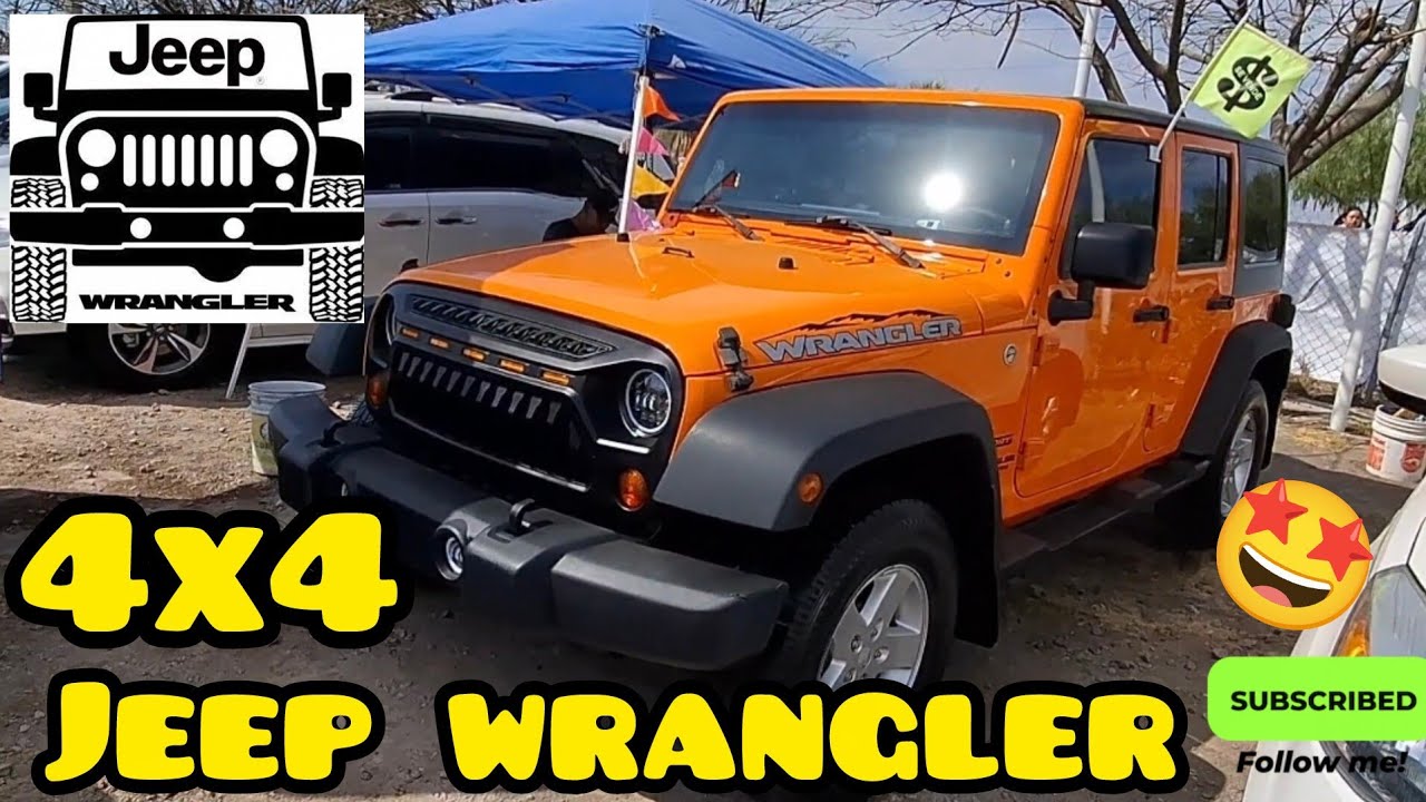 Jeep wrangler 4x4 en venta en autotianguis Juan Pablo segundo 😃. 