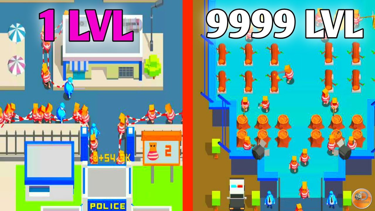Idle Police Go! MAX LEVEL POLICE EVOLUTION Idle Police Go!