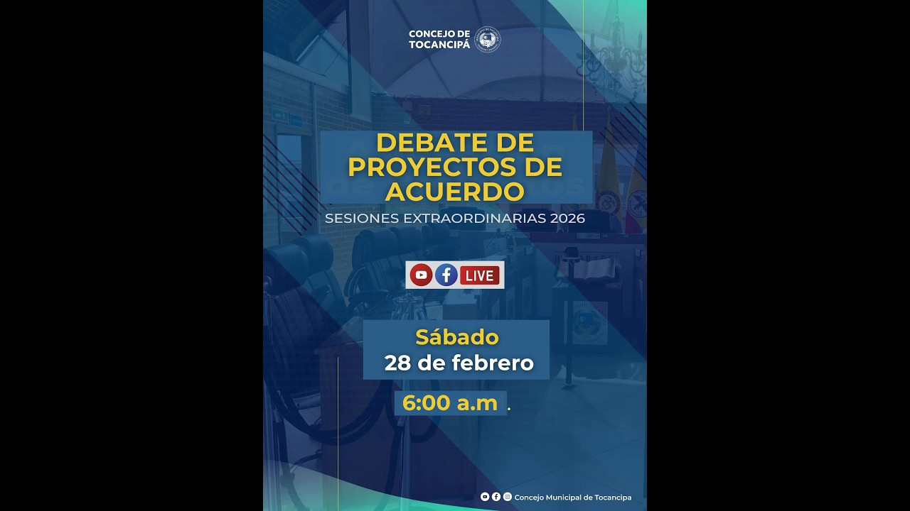 📌28 de febrero - Sesión extraordinaria